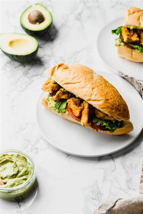 Vegan Po Boy (with Avocado Remoulade Sauce) – Emilie Eats