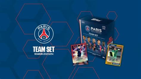 Topps Paris Saint Germain Official Team Set Soccer Cards