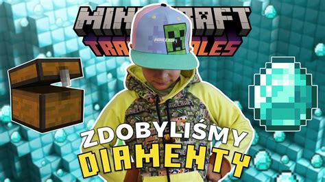 Zdobyliśmy 67 diamentów budujemy magazyn Minecraft Survival z Tatą