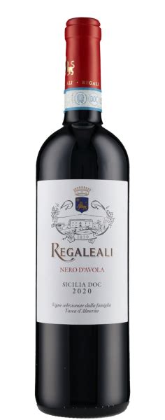 Regaleali Rosso Nero D Avola Doc 2020 Tasca Dalmerita Viniziade