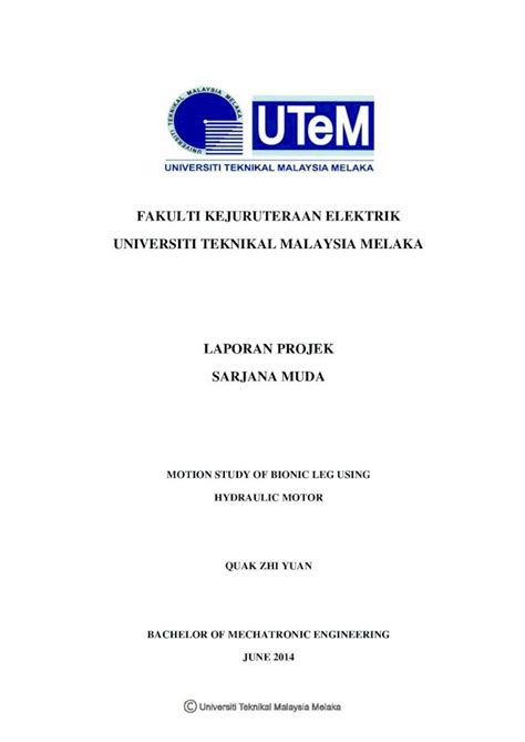 PDF FAKULTI KEJURUTERAAN ELEKTRIK UNIVERSITI TEKNIKAL DOKUMEN TIPS