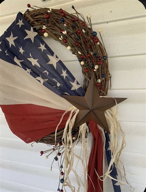 How To Make A Perfectly Patriotic American Flag Wreath Artofit