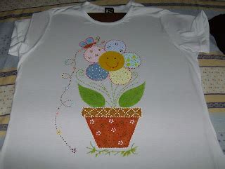 Madame F L Artesanatos Camiseta Pintada Acripuff