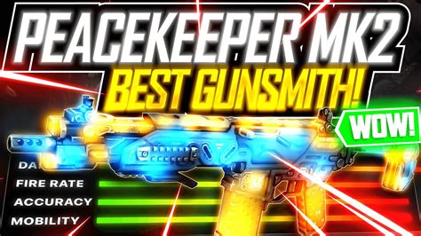 MAX ADS 0 RECOIL Peacekeeper MK2 Gunsmith Best Attachments