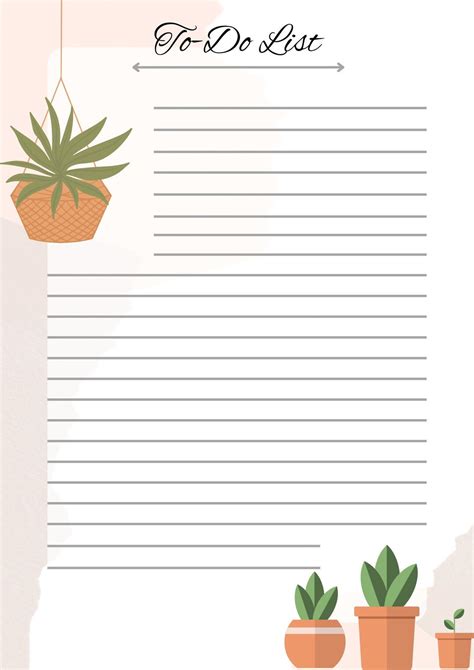 To-do List Printable Pdf - Etsy