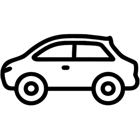 Premium Vector Car Icon Outline