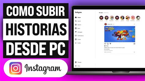 Cómo Subir Historias A Instagram Desde PC 2024 YouTube