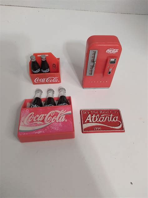 Lot Of 4 Vintage Coca Cola Refrigerator Magnets 1995 96 Coke EBay