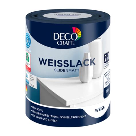 DECO CRAFT Weiß Buntlack von ALDI Nord ansehen