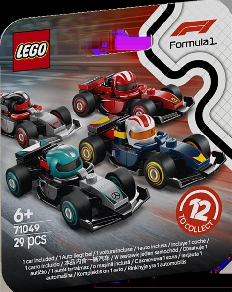 LEGO 71049 F1 Collectible Race Cars 2025 series revealed