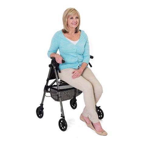 Stander Ez Fold N Go Rollator Top Medical Mobility