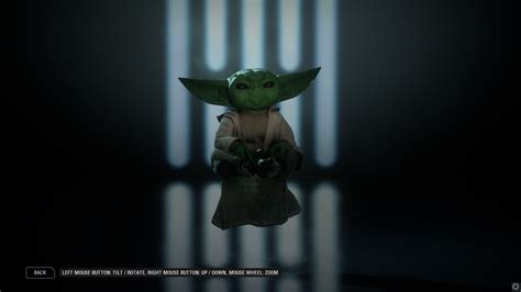 A Modder Is Bringing Baby Yoda To Star Wars Battlefront Pc Gamer