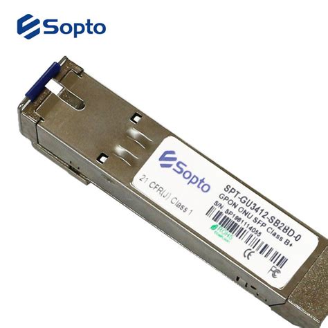 Metteur R Cepteur Optique De Fibre De Nm Gbps Gpon Olt Sfp