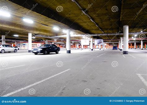 Mall Underground Parking Stock Photo Image Of Indoors 21226802