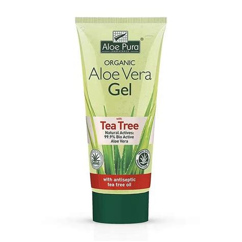 Aloe Pura Aloe Vera Gel And Tea Tree 200ml Organic Kenya