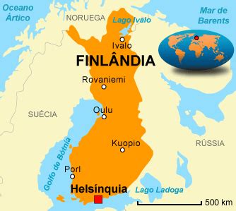 Onde Fica A Finlândia - Mapa Fisico Da Finlandia