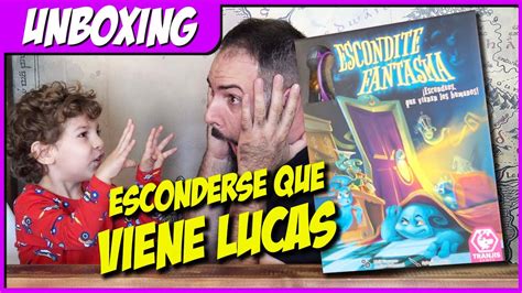 UNBOXING De ESCONDITE FANTASMA Juego De Mesa Para HALLOWEEN De