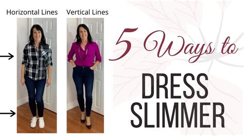 Style Over Ways To Dress Slimmer Youtube