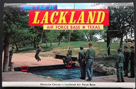 Pin On Vintage Lackland Afb Postcards