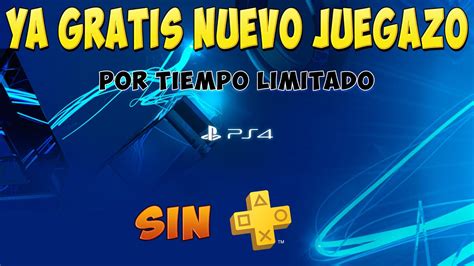 CORRE Ya GRATIS Nuevo Juegazo Para PS4 Y PS5 Sin Plus Por Tiempo