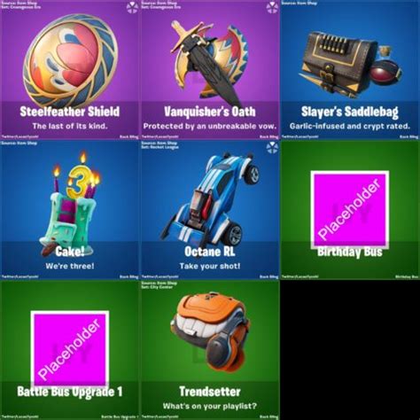 All Skins Back Blings Emotes And Cosmetics From Fortnite Update