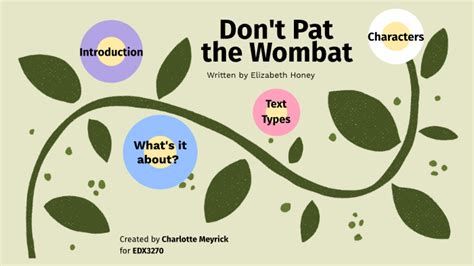 EDX3270- Don't Pat the Wombat by Charlotte Meyrick on Prezi