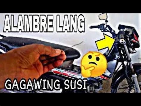 Tanging Paraan Para Mapagana Ang Motor Kapag Nawala Ang Susi Youtube