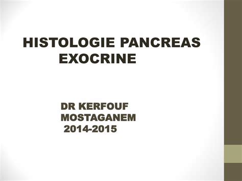 PDF HISTOLOGIE PANCREAS EXOCRINEuniv Ency Education 1 0