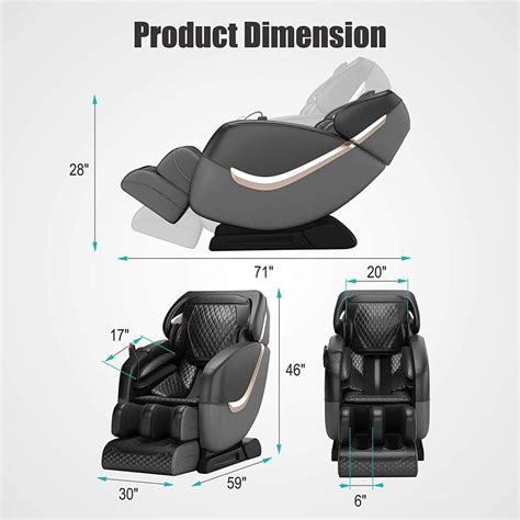 4d Massage Chairs Full Body Recliner High Technology Zero 54 Off