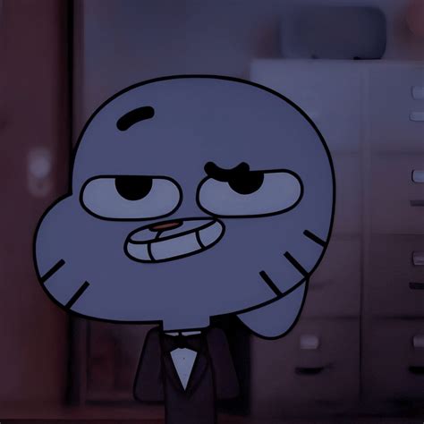 Gumball Watterson Evil Cartoon Character