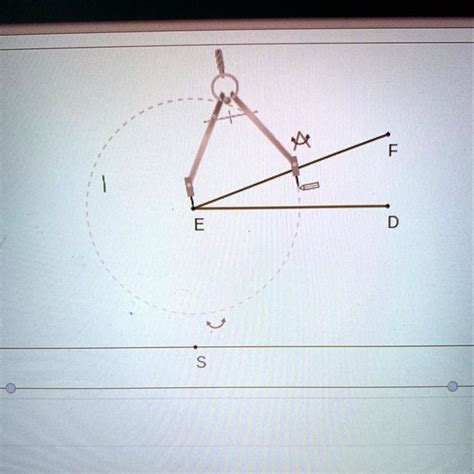 'Copy DEF to the line so that S is the vertex. This task will be ...