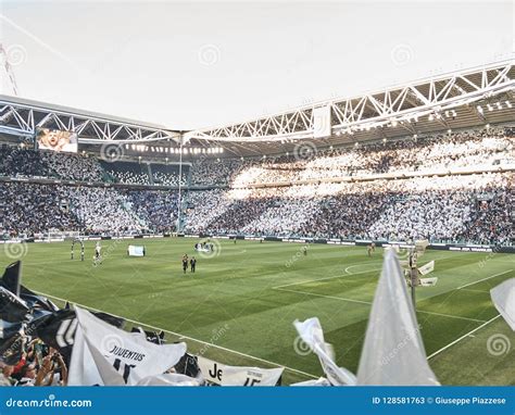 View Of The Allianz Stadium The Juventus Home Field Editorial Stock