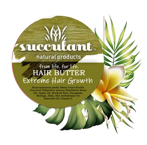 Handmade Miracle Extreme Growth Hair Butter Succulantproducts