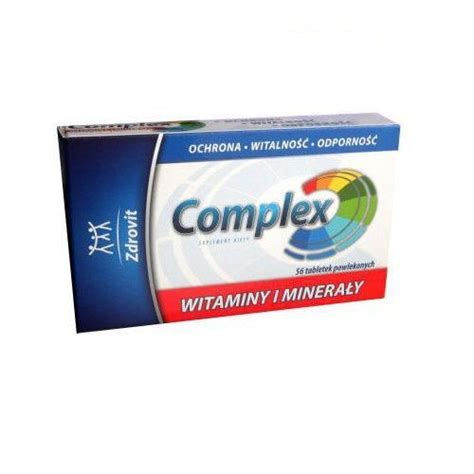 Zdrovit Complex Witaminy I Minera Y Tabl Ochrona I Witalno