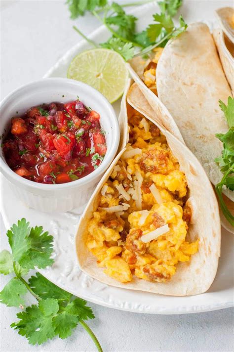 Chorizo Breakfast Tacos Everyday Delicious