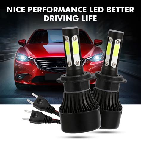 Auto Lighting System V Side Car Led Headlight Bulbs X