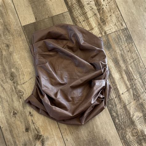 Naked Wardrobe Tops Naked Wardrobe Leather Tube Top Poshmark