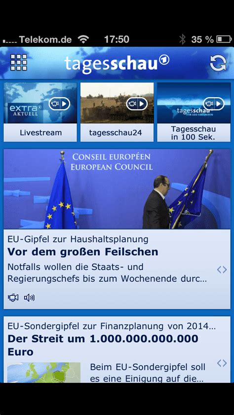 Tagesschau App ARD Und Verleger Verhandeln Weiter Heise Online