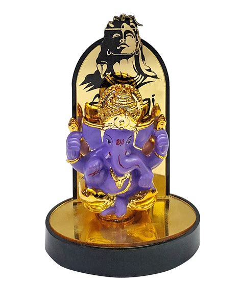 Buy Satvik Lord Ganesh Car Dashboard Idol Murti Statue Diwali Statue