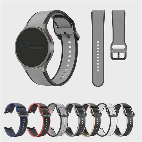 Pulseira Bicolor Compativel Samsung Galaxy Watch 5 Pro Galaxy