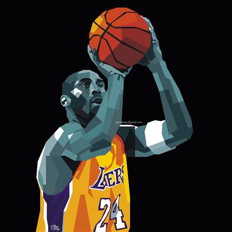 Kobe Bryant Vector At Collection Of Kobe Bryant Vector Free For Personal Use