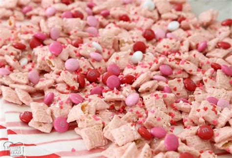 Strawberry Valentine Chex Mix is easy to make, fun & perfectly festive ...