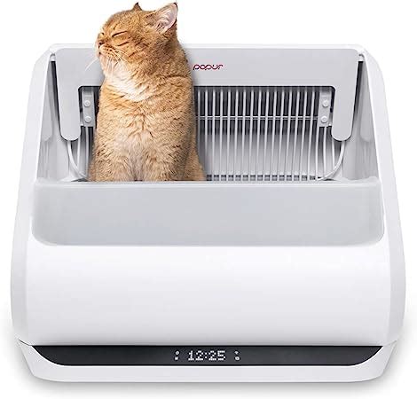 Popur X Self Cleaning Litter Box Automatic Cat Scooping Robot