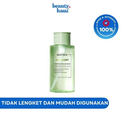 Jual SKINTIFIC Mugwort Purifying Micellar Water Shopee Indonesia