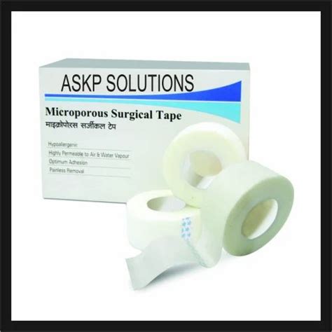 Brand Askp Solutions White Microporous Non Woven Surgical Tape Model