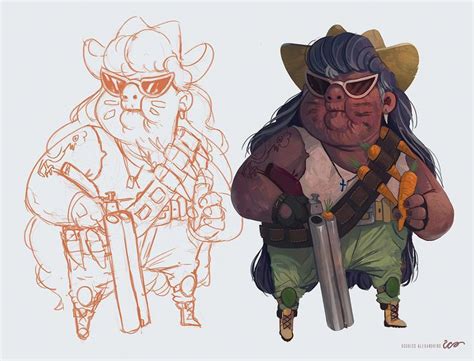 Old Ladies ♥ 2 On Behance Character Design Character Art