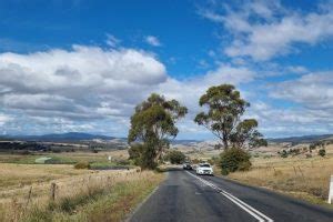 hobart  launceston drive  port arthur road trip australia