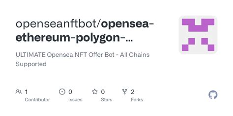 Github Openseanftbotopensea Ethereum Polygon Kalaytn Offer Sniper Bot Ultimate Opensea Nft