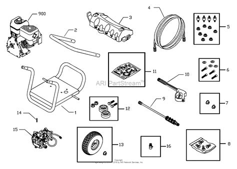 Briggs And Stratton Power Products 020200 0 2 700 PSI Troy Bilt Parts