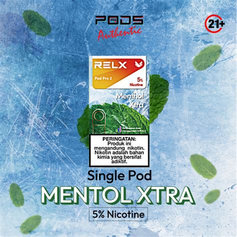 Jual Relx Infinity Pod Pro Menthol Xtra Pack Isi Pods Single